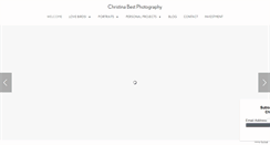 Desktop Screenshot of christinabestphotography.com